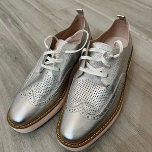 Cole Haan Wingtip Platform Shoes